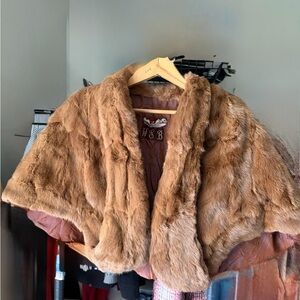 Genuine Mink Stole, 1930-60. Piece of Canadian History, & a fabulous accessory.